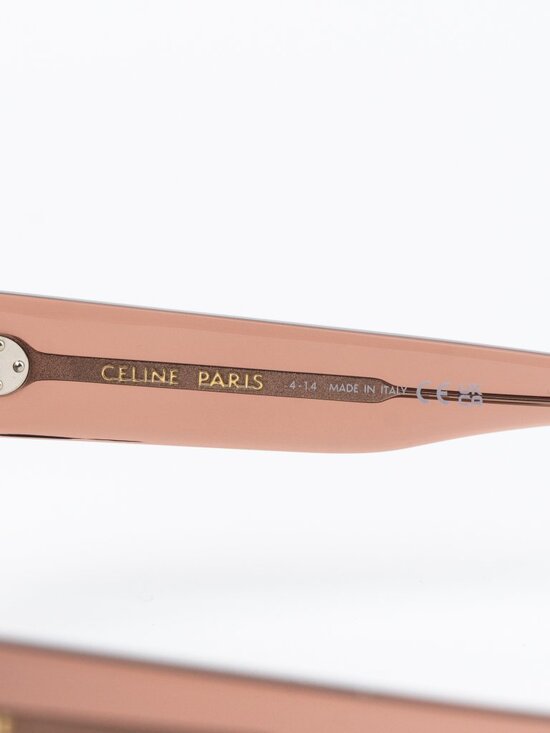Celine Women Sunglasses Pink Blue Rectangle CL40280U 74V NEW AUTHENTIC main image 6